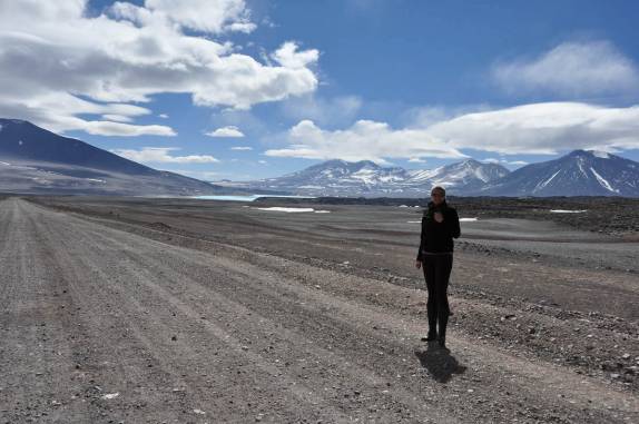 A mais de 4.700 metros de altitude, no Paso San Francisco, entre Argentina e Chile